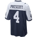 Kooe D.Cowboys #4 Dak Prescott Player Navy Alternate Game Stitched Jerseys