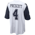 Kooe D.Cowboys #4 Dak Prescott Player White Alternate Game Stitched Jerseys