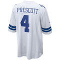 Kooe D.Cowboys #4 Dak Prescott Player White Home Game Stitched Jerseys