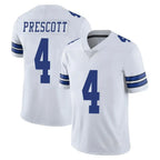 Kooe D.Cowboys #4 Dak Prescott Player White Vapor Untouchable Limited Home Game Stitched Jerseys