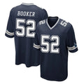 Kooe D.Cowboys #52 Tyler Booker Player Navy Home Game Stitched Jerseys