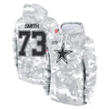 Kooe D.Cowboys #73 Tyler Smith Player Arctic Camo Salute to Service Hoodies Limited Game Stitched Jerseys