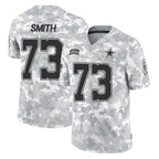 Kooe D.Cowboys #73 Tyler Smith Player Arctic Camo Salute to Service Limited Home Game Stitched Jerseys