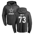 Kooe D.Cowboys #73 Tyler Smith Player Ash One Color Pullover Hoodie Limited Stitched Jerseys