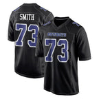 Kooe D.Cowboys #73 Tyler Smith Player Carbon Black Fashion Home Game Stitched Jerseys