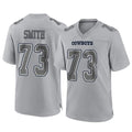 Kooe D.Cowboys #73 Tyler Smith Player Gray Atmosphere Fashion Home Game Stitched Jerseys