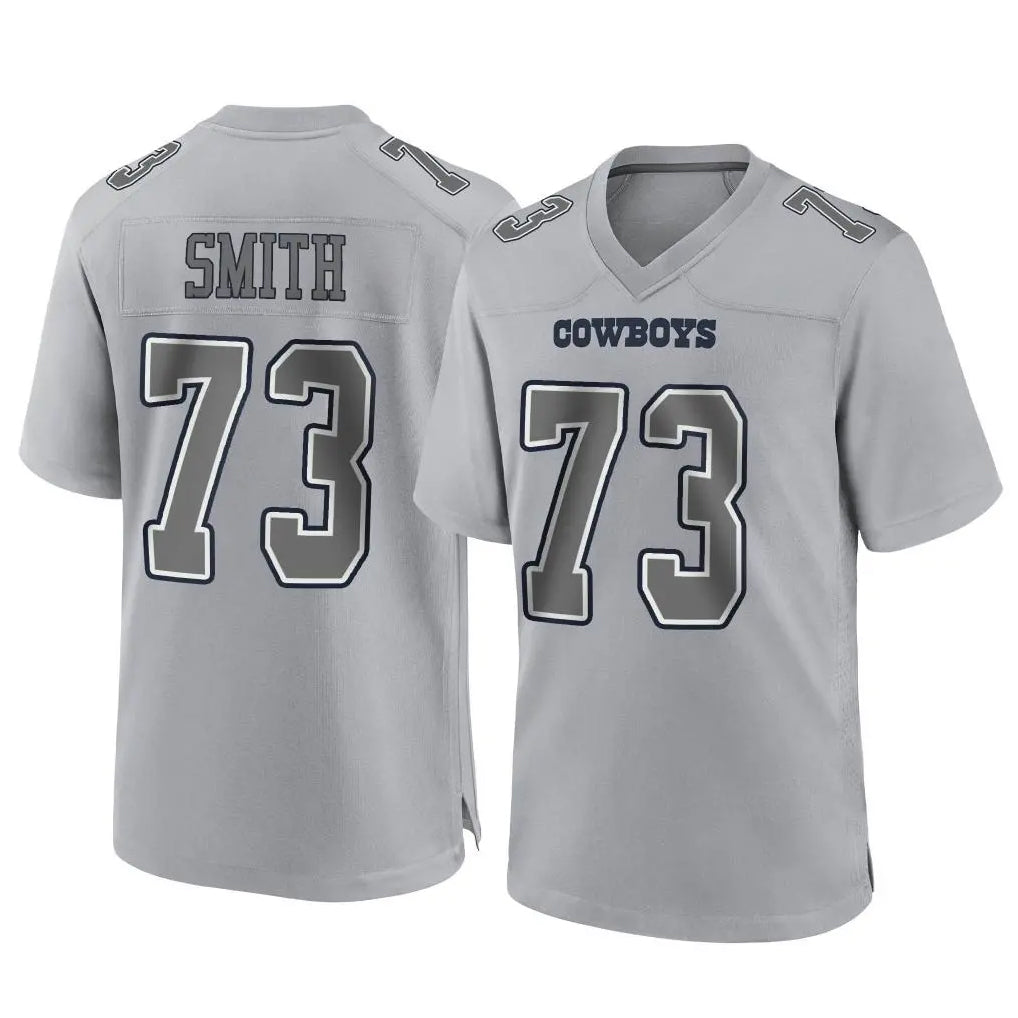 Kooe D.Cowboys #73 Tyler Smith Player Gray Atmosphere Fashion Home Game Stitched Jerseys