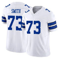 Kooe D.Cowboys #73 Tyler Smith Player White Limited Vapor F.U.S.E. Home Game Stitched Jerseys