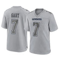 Kooe D.Cowboys #7 Rashan Gary Player Gray Atmosphere Fashion Home Game Stitched Jerseys