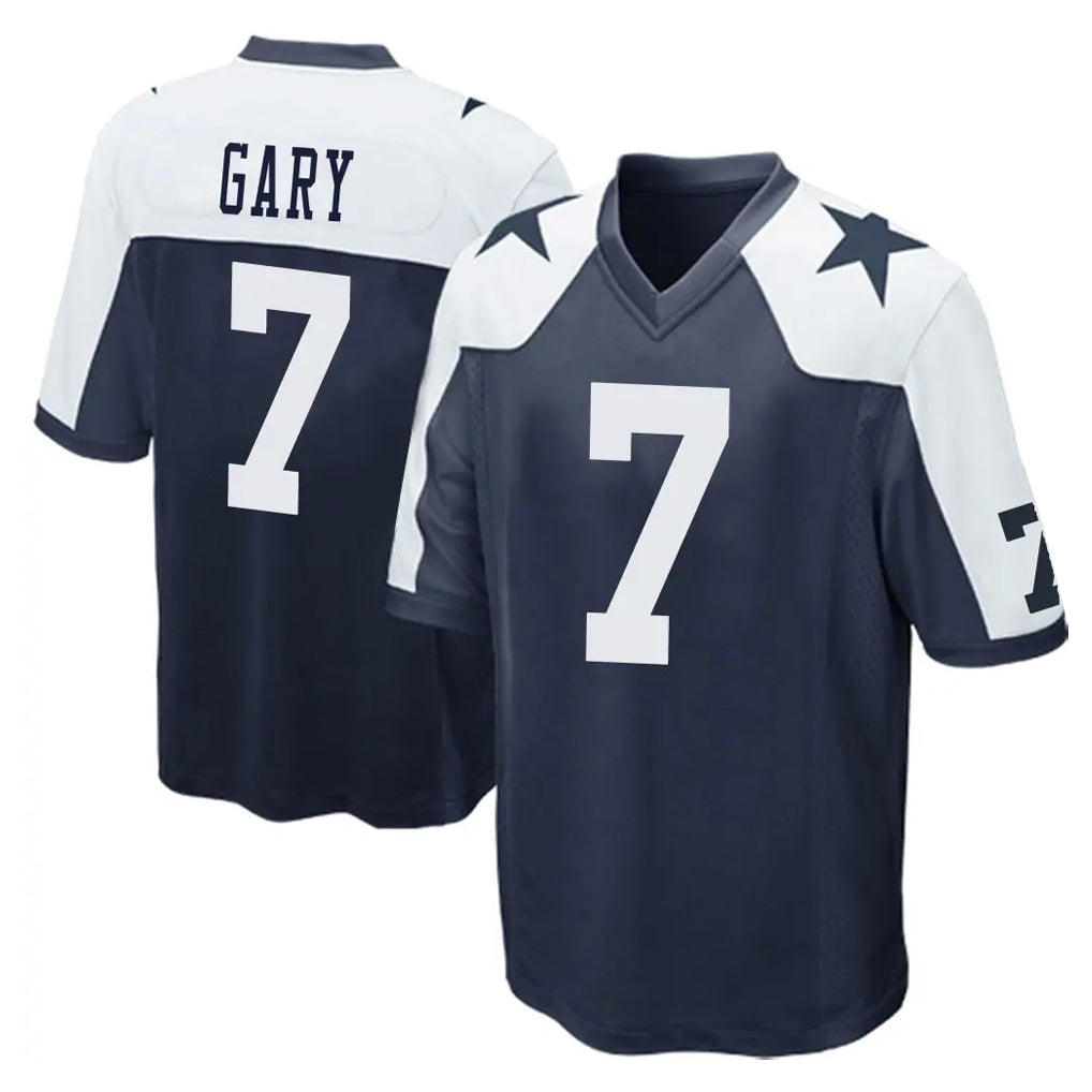 Kooe D.Cowboys #7 Rashan Gary Player Navy-White Alternate Home Game Stitched Jerseys