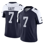 Kooe D.Cowboys #7 Rashan Gary Player Navy-White Limited Alternate Vapor F.U.S.E. Home Game Stitched Jerseys