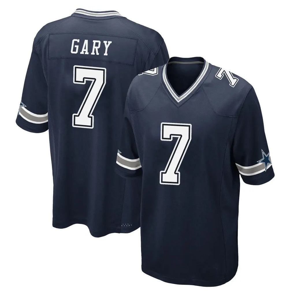 Kooe D.Cowboys #7 Rashan Gary Player Navy Home Game Stitched Jerseys