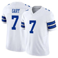 Kooe D.Cowboys #7 Rashan Gary Player White Limited Vapor F.U.S.E. Home Game Stitched Jerseys