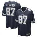 Kooe D.Cowboys #87 Jake Ferguson Navy Game Jersey American Stitched  Jerseys