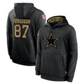 Kooe D.Cowboys #87 Jake Ferguson Player Black Salute to Service Pullover Hoodies Limited Stitched Jerseys