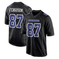 Kooe D.Cowboys #87 Jake Ferguson Player Carbon Black Fashion Home Game Stitched Jerseys