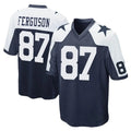 Kooe D.Cowboys #87 Jake Ferguson Player Navy-White Alternate Home Game Stitched Jerseys