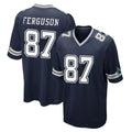 Kooe D.Cowboys #87 Jake Ferguson Player Navy Home Game Stitched Jerseys