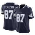 Kooe D.Cowboys #87 Jake Ferguson Player Navy Limited Vapor F.U.S.E. Home Game Stitched Jerseys