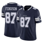 Kooe D.Cowboys #87 Jake Ferguson Player Navy Limited Vapor F.U.S.E. Home Game Stitched Jerseys