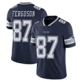 Kooe D.Cowboys #87 Jake Ferguson Player Navy Vapor Untouchable Limited Home Game Stitched Jerseys