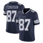 Kooe D.Cowboys #87 Jake Ferguson Player Navy Vapor Untouchable Limited Home Game Stitched Jerseys