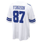 Kooe D.Cowboys #87 Jake Ferguson Player White Home Game Stitched Jerseys