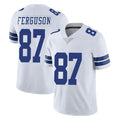 Kooe D.Cowboys #87 Jake Ferguson Player White Vapor Untouchable Limited Home Game Stitched Jerseys