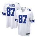 Kooe D.Cowboys #87 Jake Ferguson White Game Jersey American Stitched Jerseys