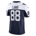 Kooe D.Cowboys #88 CeeDee Lamb Navy Vapor F.U.S.E. Limited Stitched Jerseys