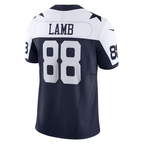 Kooe D.Cowboys #88 CeeDee Lamb Navy Vapor F.U.S.E. Limited Stitched Jerseys