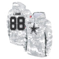 Kooe D.Cowboys #88 CeeDee Lamb Player Arctic Camo Salute to Service Hoodies Limited Game Stitched Jerseys
