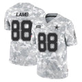 Kooe D.Cowboys #88 CeeDee Lamb Player Arctic Camo Salute to Service Limited Home Game Stitched Jerseys