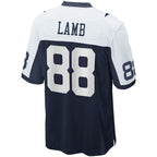 Kooe D.Cowboys #88 CeeDee Lamb Player Navy Alternate Home Game Stitched Jerseys