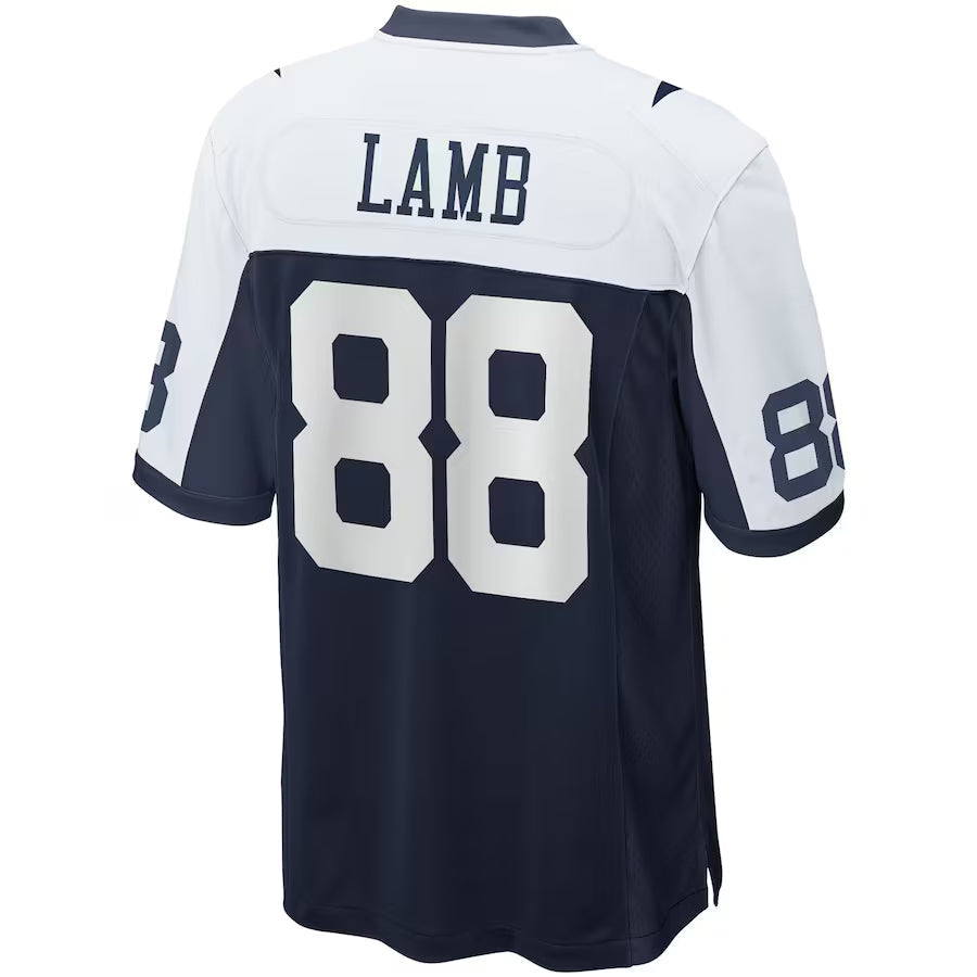 Kooe D.Cowboys #88 CeeDee Lamb Player Navy Alternate Home Game Stitched Jerseys