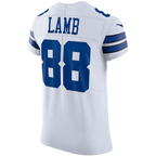 Kooe D.Cowboys #88 CeeDee Lamb White Vapor Elite Jersey Stitched Jerseys
