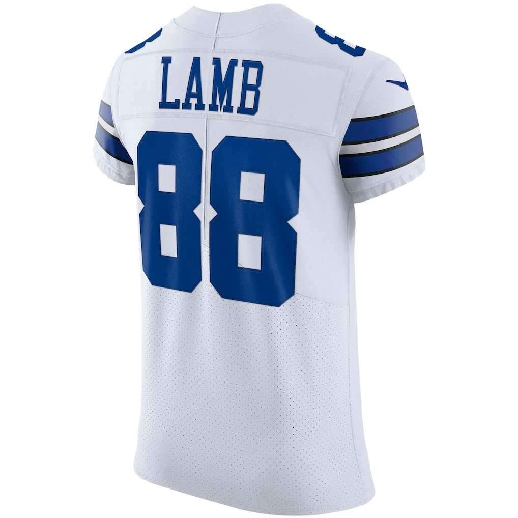 Kooe D.Cowboys #88 CeeDee Lamb White Vapor Elite Jersey Stitched Jerseys