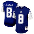 Kooe D.Cowboys #8 Troy Aikman Navy Legacy Replica Jersey American Stitched  Jerseys