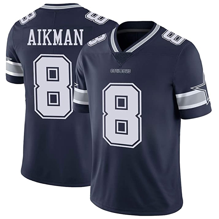 Kooe D.Cowboys #8 Troy Aikman Player Navy Vapor Untouchable Limited Stitched Jerseys