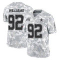 Kooe D.Cowboys #92 Quinnen Williams Player Arctic Camo Salute to Service Limited Home Game Stitched Jerseys