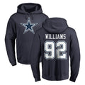 Kooe D.Cowboys #92 Quinnen Williams Player Navy Pullover Hoodies Limited Stitched Jerseys