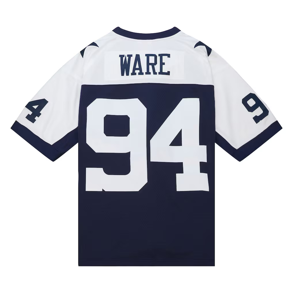 Kooe D.Cowboys #94 DeMarcus Ware Mitchell & Ness Navy 2011 Alternate Legacy Replica JerseyReplica Jersey