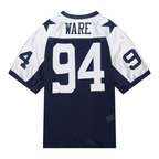 Kooe D.Cowboys #94 DeMarcus Ware Mitchell & Ness Navy 2011 Authentic Throwback Retired Player Jersey Stitched Puhic