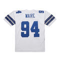 Kooe D.Cowboys #94 DeMarcus Ware Mitchell & Ness White 2005 Legacy Replica Jersey  Stitched Puhic Game Jerseys