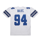 Kooe D.Cowboys #94 DeMarcus Ware Mitchell & Ness White 2005 Legacy Replica Jersey  Stitched Puhic Game Jerseys