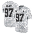 Kooe D.Cowboys #97 Kenny Clark Player Arctic Camo Salute to Service Limited Home Game Stitched Jerseys