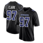 Kooe D.Cowboys #97 Kenny Clark Player Carbon Black Fashion Home Game Stitched Jerseys