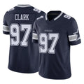 Kooe D.Cowboys #97 Kenny Clark Player Navy Limited Vapor F.U.S.E. Home Game Stitched Jerseys