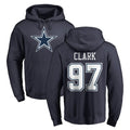 Kooe D.Cowboys #97 Kenny Clark Player Navy Pullover Hoodies Limited Stitched Jerseys