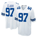 Kooe D.Cowboys #97 Kenny Clark Player White Home Game Stitched Jerseys